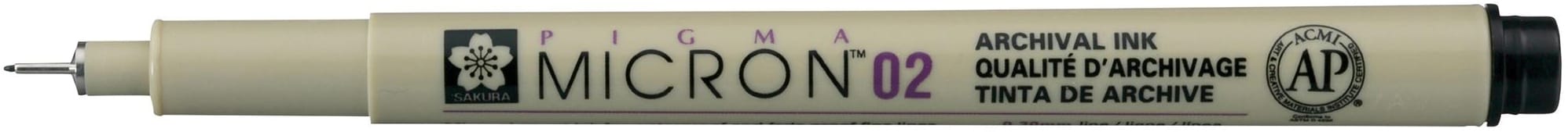 SAKURA-XSDK0249-0084511318373 SAKURA Fineliner Pigma Micron 0,3mm XSDK0249 schwarz – Hochwertig & günstig bei ShopDeca