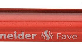 SCHNEIDER Kugelschreiber Fave M 130402 rot
