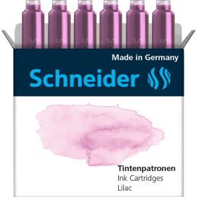 SCHNEIDER Tintenpatronen 166128 lilac 6 Stk.