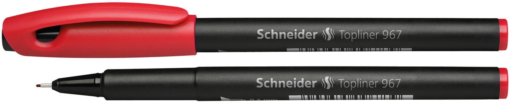 SCHNEIDER-9672-4004675096722 SCHNEIDER Fineliner Topliner 967 0,4mm 9672 rot – Hochwertig & günstig bei ShopDeca