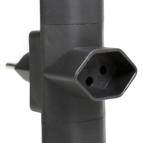 SCHOENENBERGER Abzweigstecker 3xT13 06.480.SZ 3xT13 schwarz