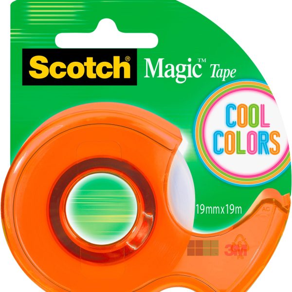 SCOTCH Dispenser Cool Color 19mmx19m 122-COL-EU 4 Farben ass.
