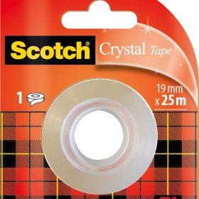 SCOTCH Rolle Crystal 600 19mmx25m 6-1925R transparent