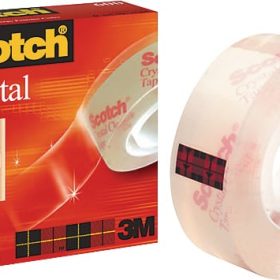 SCOTCH Crystal Tape 600 19mmx33m 6001933K kristallklar