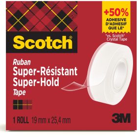 SCOTCH Super-Hold 19mmx25.4m 700N transparent