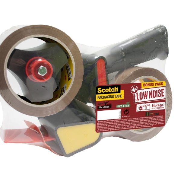 SCOTCH Verpackungsband 50mmx66m 7100298857 1 Abroller + 2 Rollen