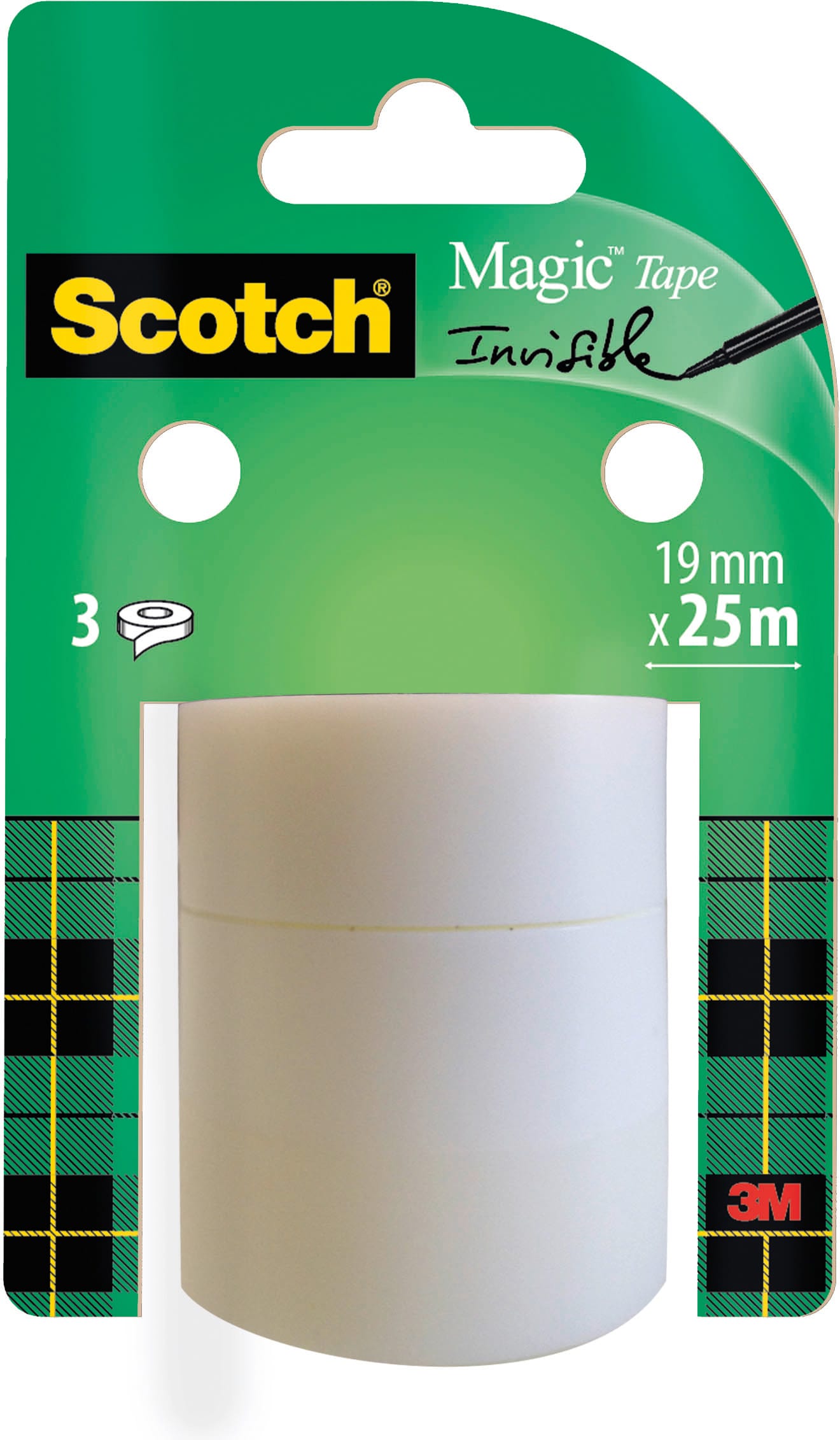 SCOTCH-8-1925R3-5010027564190 SCOTCH Magic Tape 810 19mmx25m 8-1925R3 transparent, 3 Rollen – Hochwertig & günstig bei ShopDeca