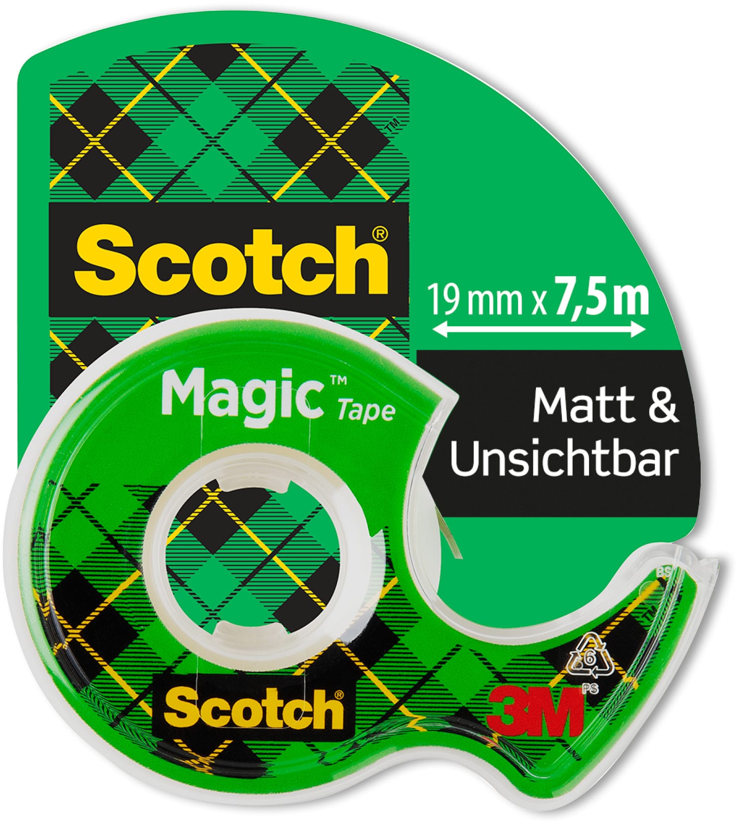 SCOTCH-8-1975D-0051131592292 SCOTCH Magic Tape 810 19mmx7.5m 8-1975D auf Abroller – Hochwertig & günstig bei ShopDeca