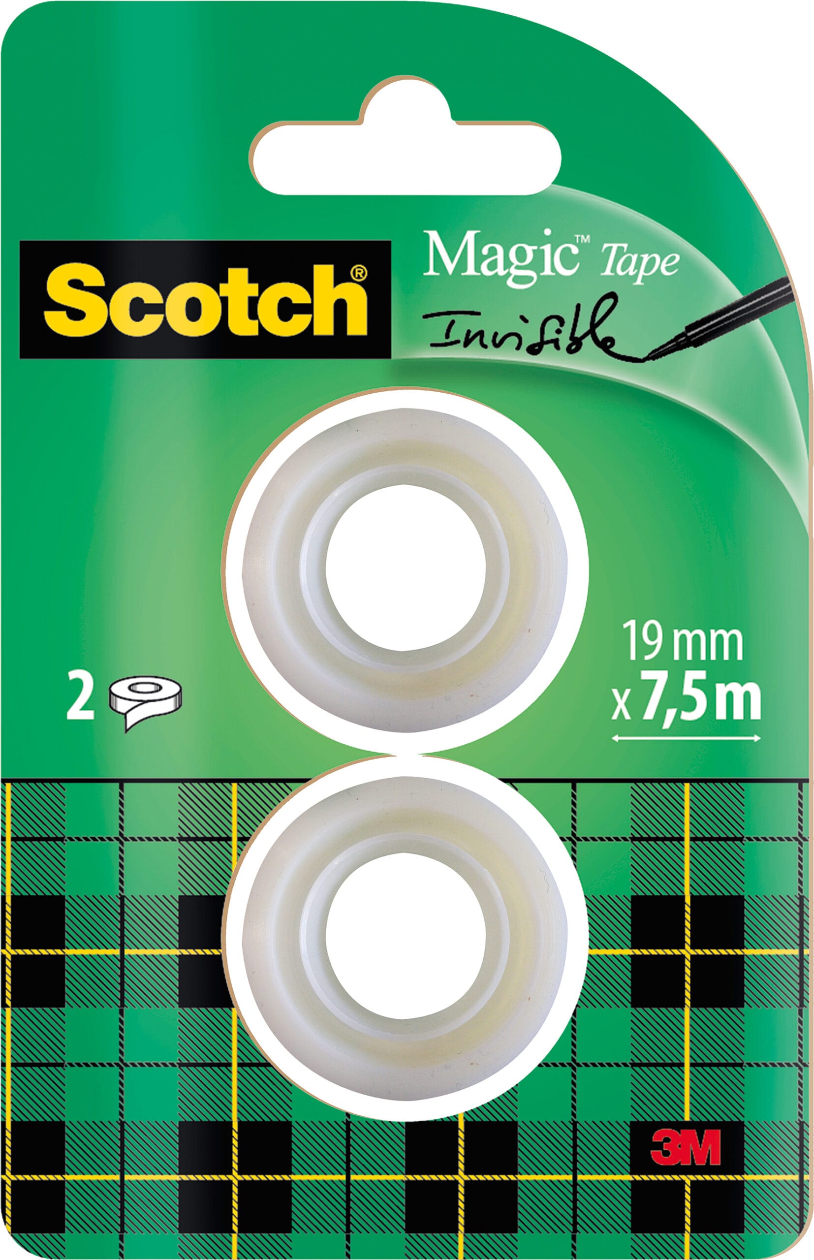 SCOTCH-8-1975R2-4001895256417 SCOTCH Magic Tape 810 19mmx7,5m 8-1975R2 transparent 2 Rollen – Hochwertig & günstig bei ShopDeca