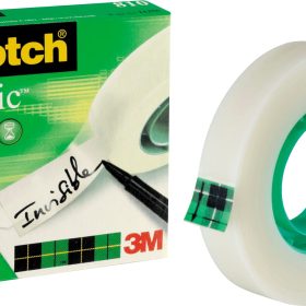 SCOTCH Magic Tape 810 12mmx33m 8101233K unsichtbar, beschriftbar