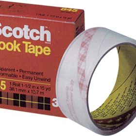 SCOTCH Buchklebeband 38mmx13,7m 845/3813 transparent