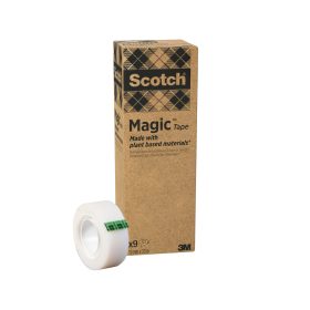 SCOTCH Magic Tape 900 19mmx33m 900-9 transparent 9 Rollen