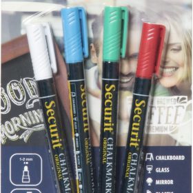 SECURIT Kreidestift 1-2mm BL-SMA100-V4-COL 4 Farben ass.