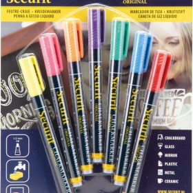 SECURIT Kreidestift 1-2mm BL-SMA100-V7-AS 7 Farben ass.