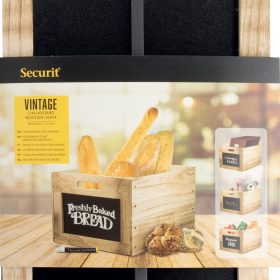 SECURIT Holzbox TABLECADDY CR-CB braun 21x35x28.3cm