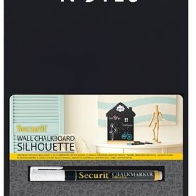 SECURIT Kreidetafel NOTES FBT-NOTES schwarz 34x21x6cm
