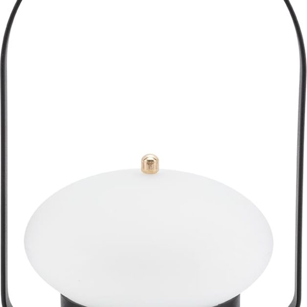 SECURIT Tischleuchte BARCELONA LP-BA-BL schwarz, Akku, dimmbar