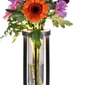 SECURIT Tischleuchte FLORENCE LP-FL-BL schwarz, Akku, dimmbar