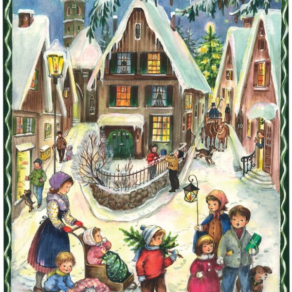 SELLMER Adventskalender 800 1 Weihnachten im Dorf