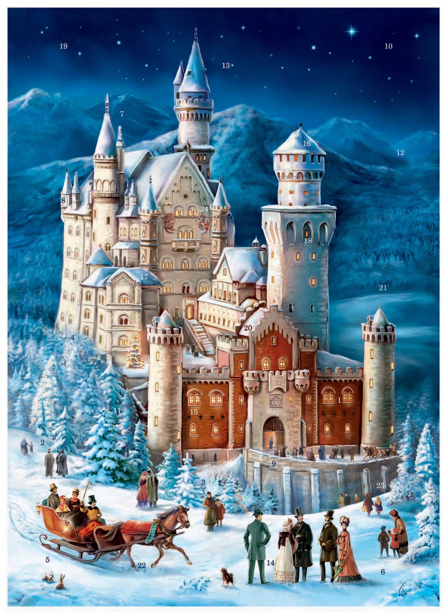 SELLMER-324-4025985993242 SELLMER Adventskalender 300 324 Neuschwanstein – Hochwertig & günstig bei ShopDeca