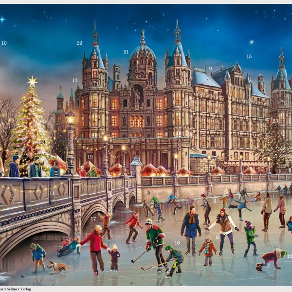 SELLMER Adventskalender 300 334 Schweriner Schloss