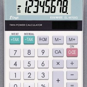 SHARP Tischrechner M700G Glastop Design