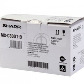 SHARP Toner schwarz MX-C30GTB MX-C301W 6000 Seiten