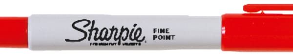 SHARPIE Permanent Marker Fine 1mm S0810940 rot