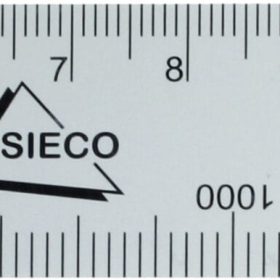 SIECO Kartenmassstab 15cm 116015 Alu