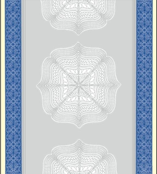 SIGEL Designpapier Urkunde A4 DP490 blau, 185g 20 Blatt