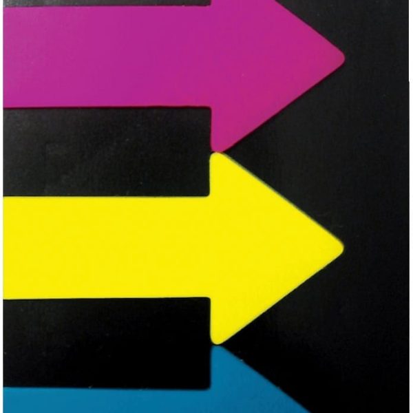 SIGEL Notes 25x45mm HN600 5 Farben ass. 125 Blatt