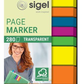 SIGEL Notes 6/12x50mm HN616 5 Farben ass. 280 Blatt