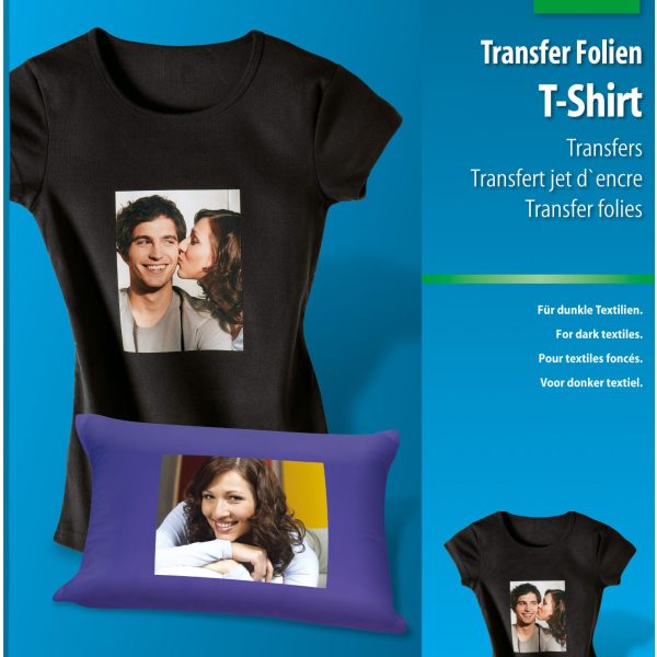 SIGEL Inkjet-Transfer T-Shirt A4 IP653 Textilien 6 Blatt