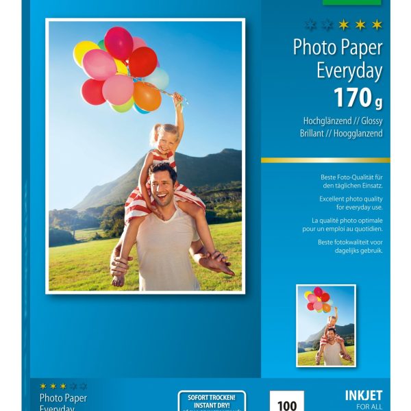 SIGEL InkJet Photo Paper Everyday A4 IP715 170g glossy 100 Blatt