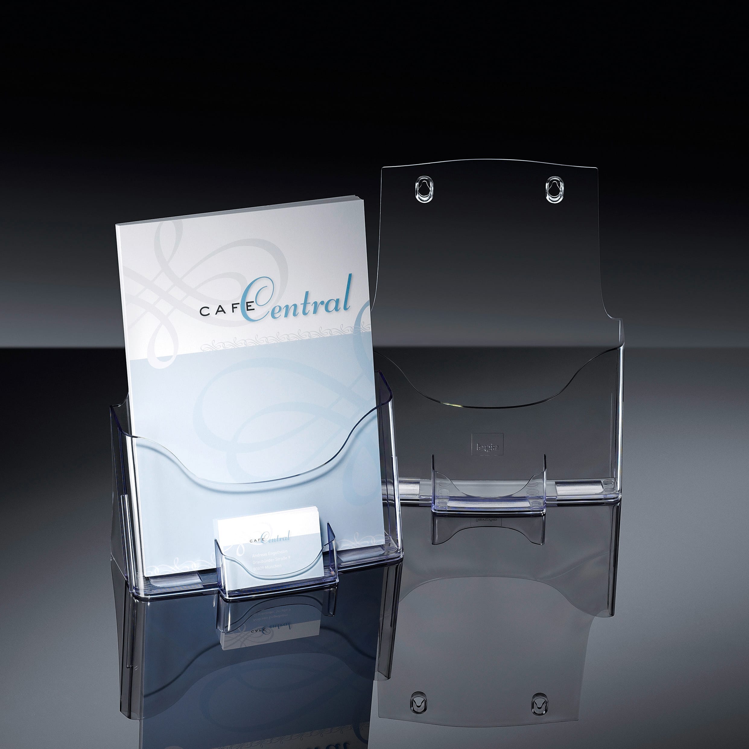 SIGEL-LH-111-4004360982002 SIGEL Tisch-Prospekthalt.Visit. A4 LH 111 240x290x115mm – Hochwertig & günstig bei ShopDeca