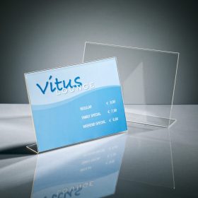 SIGEL Tischaufsteller Classic A4 TA211 300x210x63mm