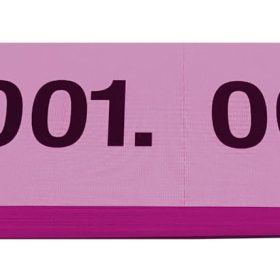 SIMPLEX Garderobenblock 1-100 13076 pink 100 Blatt