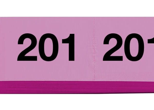 SIMPLEX Garderobenblock 201-300 13090 pink 100 Blatt