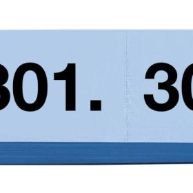 SIMPLEX Garderobenblock 301-400 13096 blau 100 Blatt