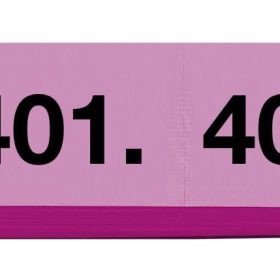 SIMPLEX Garderobenblock 401-500 13104 pink 100 Blatt