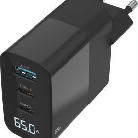 SITECOM 65W PD Wall Charger CH-1002 with LED display