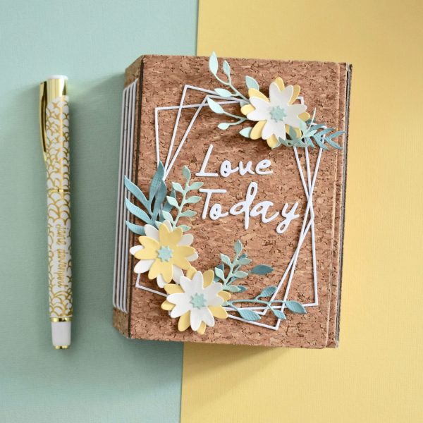 SIZZIX Stanzformen Floraler Rahmen 664377 12er Set