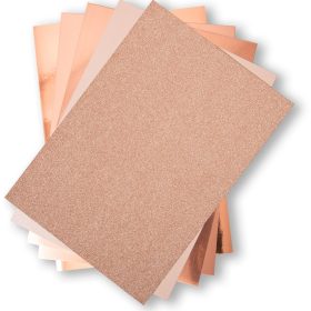 SIZZIX Karton A4 664534 rose 50 Blatt