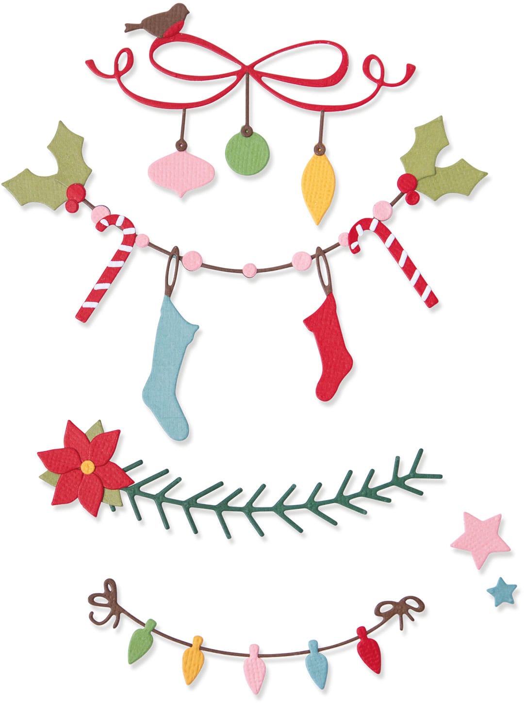 SIZZIX-664701-0630454264033 SIZZIX Stanzformen Weihnachtsbord. 664701 14er Set – Hochwertig & günstig bei ShopDeca