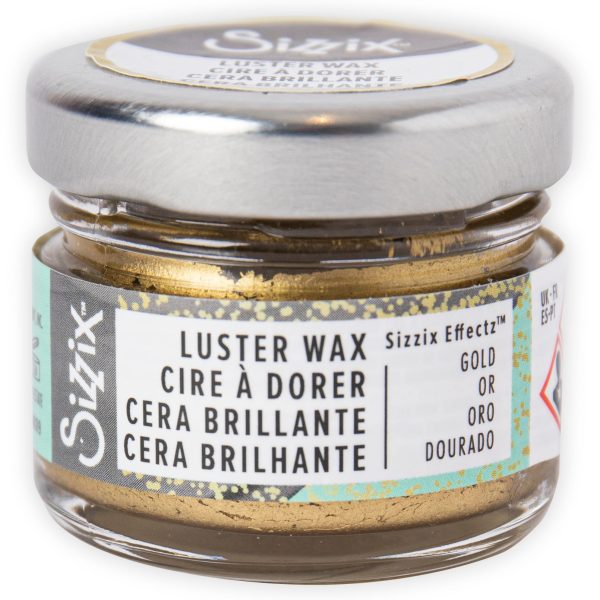 SIZZIX Glanzwachs 664809 Gold 20ml