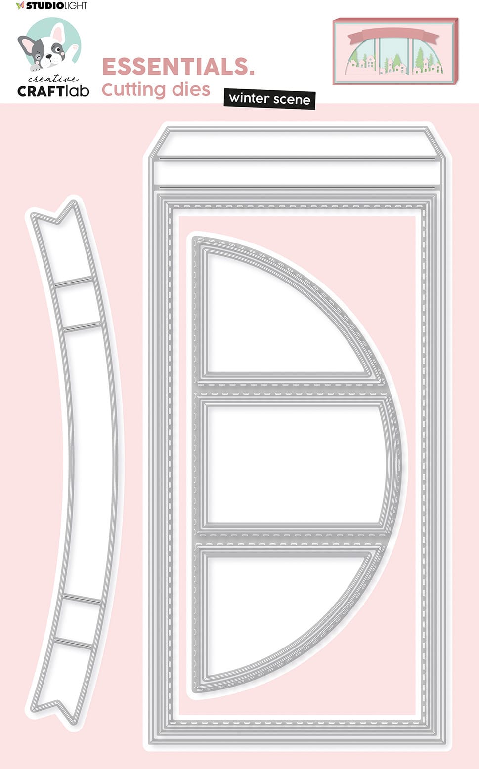 SIZZIX-CD423-8713943136898 SIZZIX Stanzform 21.2x14.2x0.1cm CD423 Feinlinig 1 Stuck – Hochwertig & günstig bei ShopDeca