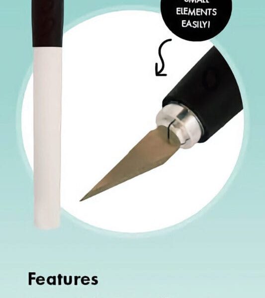 SIZZIX Skalpell 1.6x15.6x1.6cm KNIFE01 5 Klingen