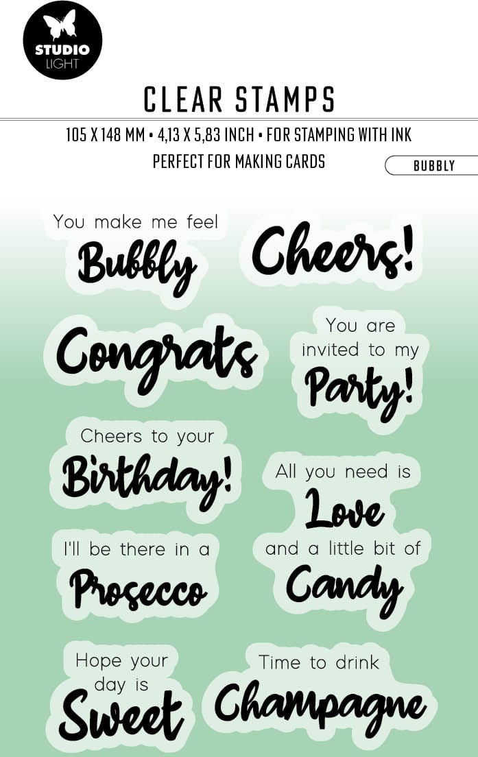 SIZZIX-STAMP356-8713943139400 SIZZIX Klarischtstempel Bubbly STAMP356 14.8x10.5x0.3cm – Hochwertig & günstig bei ShopDeca