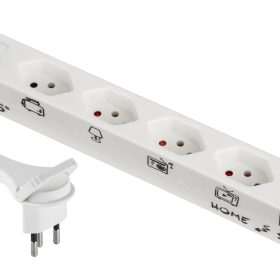 SKROSS Home Station USB Retail white 69.41350 4xTyp13, 1x USB-C + 1x USB-A