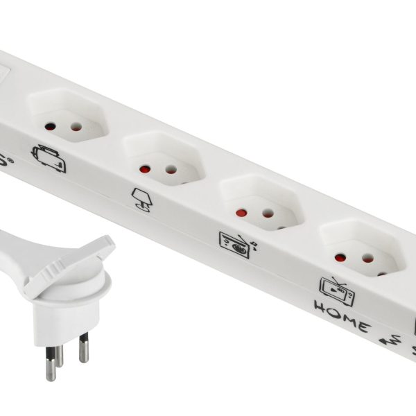 SKROSS Home Station USB Retail white 69.41350 4xTyp13, 1x USB-C + 1x USB-A